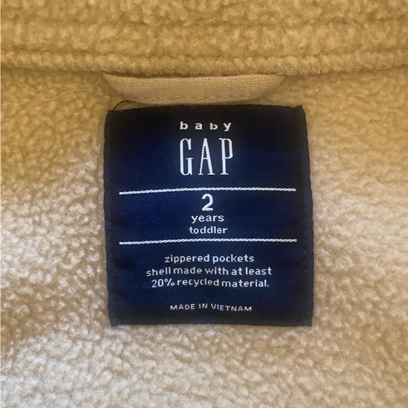 Gap Toddler Sherpa Colorblock Vest, 2T - Picture 5 of 5